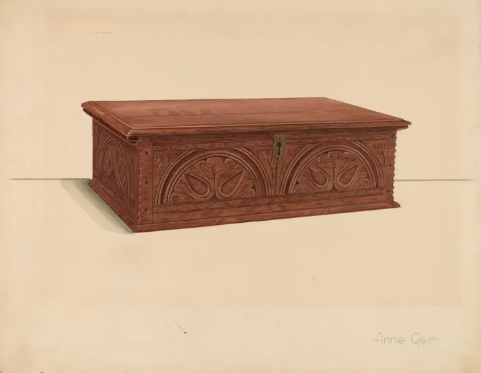 Framed Print : Box, c. 1936. Creator: Anne Ger Framed Print : Box, c. 1936. Creator: Anne Ger