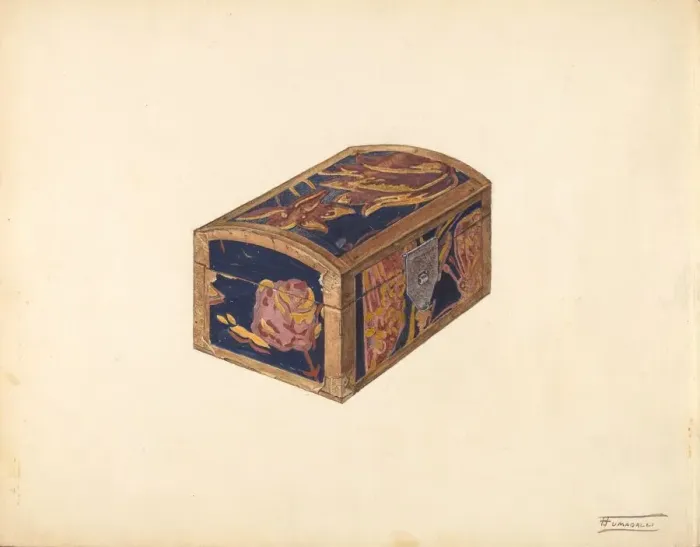Framed Print : Box, c. 1939. Creator: Frank Fumagalli Framed Print : Box, c. 1939. Creator: Frank Fumagalli