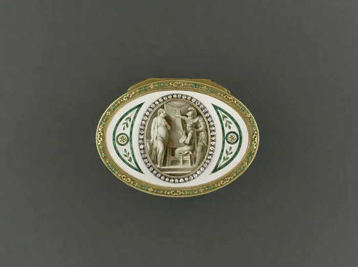 Framed Print : Box, c1770. Creator: Unknown Framed Print : Box, c1770. Creator: Unknown