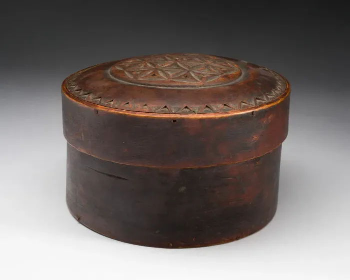Framed Print : Box with Lid, 1790 / 1860. Creator: Unknown Framed Print : Box with Lid, 1790 / 1860. Creator: Unknown