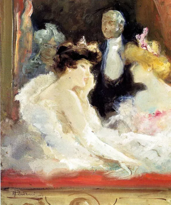 Framed Print : At a box of the Teatro alla Scala Framed Print : At a box of the Teatro alla Scala