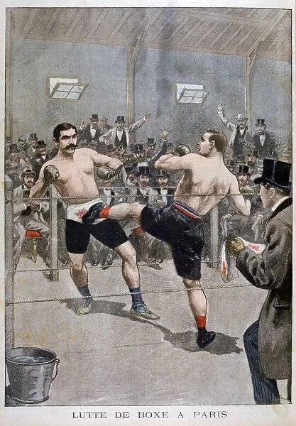 Boxing in Paris, 1899