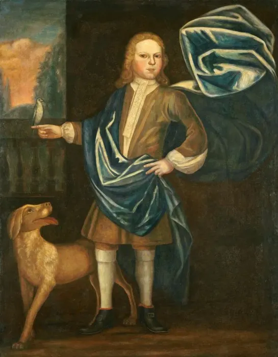Framed Print : Boy of the Beekman Family, c. 1720. Creator: Unknown Framed Print : Boy of the Beekman Family, c. 1720. Creator: Unknown