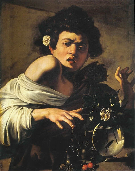 Boy bitten by a Lizard, 1596-1597