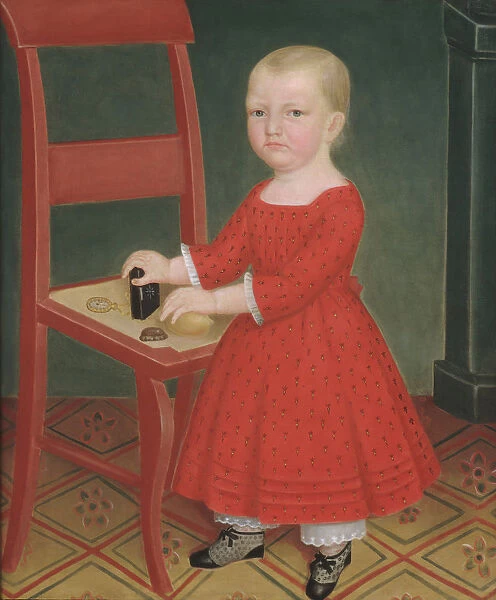 Boy with Blond Hair, ca. 1840-50. Creator: Unknown