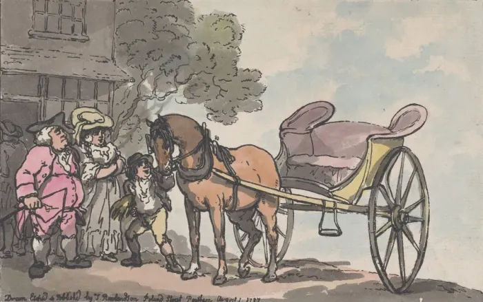 Framed Print : Boy Bringing Round a Citizens Curricle, August 1, 1787. August 1, 1787 Framed Print : Boy Bringing Round a Citizens Curricle, August 1, 1787. August 1, 1787