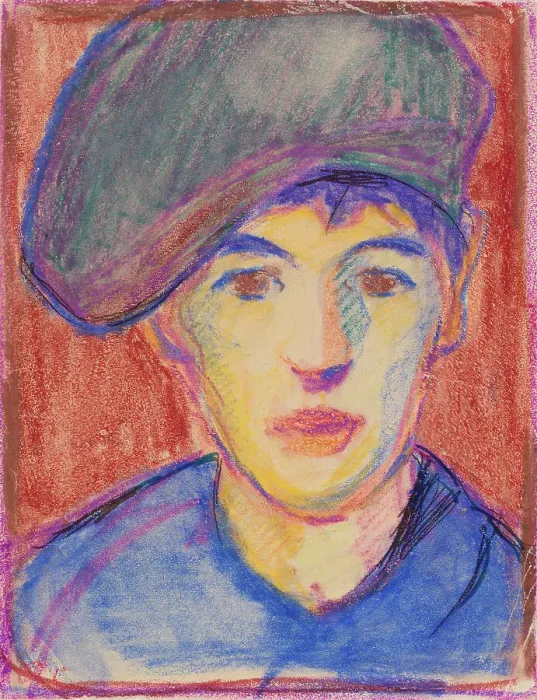 Framed Print : Boy, Brittany, 1912. Creator: Alvar Cawén Framed Print : Boy, Brittany, 1912. Creator: Alvar Cawén
