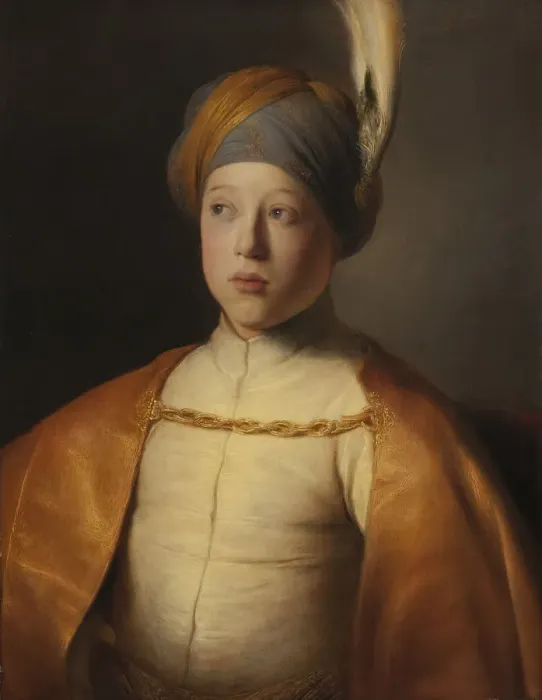 Framed Print : Boy in a Cape and Turban (Portrait of Prince Rupert of the Palatinate), ca 1631 Framed Print : Boy in a Cape and Turban (Portrait of Prince Rupert of the Palatinate), ca 1631