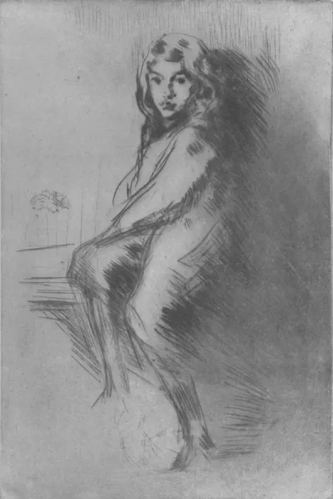 Framed Print : The Boy (Charlie Hanson), c1876, (1904). Artist: James Abbott McNeill Whistler Framed Print : The Boy (Charlie Hanson), c1876, (1904). Artist: James Abbott McNeill Whistler