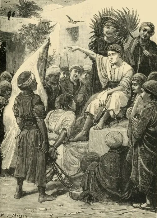 Framed Print : The Boy Cyrus Playing the King, 1890. Creator: Unknown Framed Print : The Boy Cyrus Playing the King, 1890. Creator: Unknown