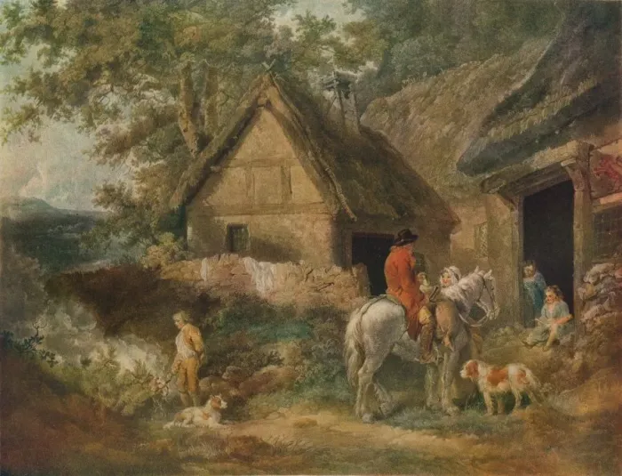 Framed Print : A Boy Employed Burning The Weeds, 1799. Artist: James Ward Framed Print : A Boy Employed Burning The Weeds, 1799. Artist: James Ward