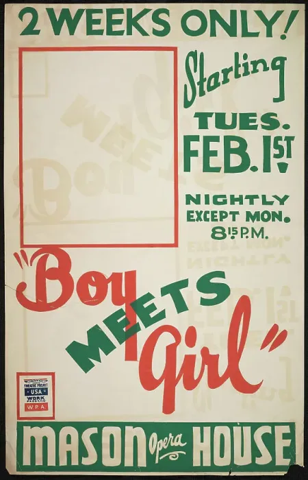 Framed Print : Boy Meets Girl, Los Angeles, 1938. Creator: Unknown Framed Print : Boy Meets Girl, Los Angeles, 1938. Creator: Unknown