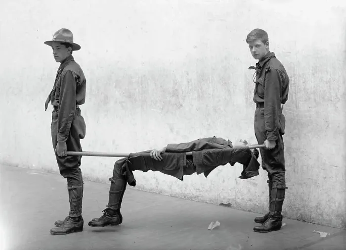 Framed Print : Boy Scouts Training Demonstration, 1912. Creator: Harris & Ewing. Boy Scouts Training Demonstration, 1912. Creator: Harris & Ewing Framed Print : Boy Scouts Training Demonstration, 1912. Creator: Harris & Ewing. Boy Scouts Training Demonstration, 1912. Creator: Harris & Ewing