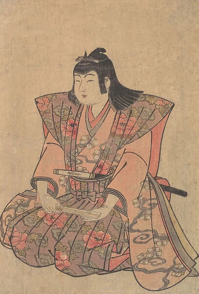 A Boy Singer, late 18th-early 19th century. Creator: Kitao Shigemasa