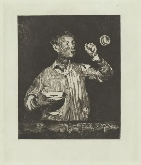 Framed Print : The Boy with Soap Bubbles (L enfant aux bulles de savon), 1868 / 1869 Framed Print : The Boy with Soap Bubbles (L enfant aux bulles de savon), 1868 / 1869