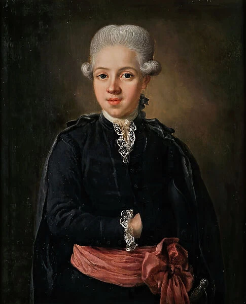 Boy in Swedish costume, 1779. Creator: Ulrika Fredrika Pasch