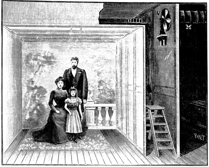 Framed Print : Boyers photographic studio, 1899 Framed Print : Boyers photographic studio, 1899