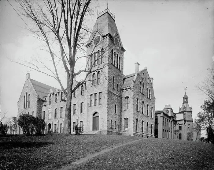 Framed Print : Boynton Hall, [Worcester] Polytechnic Institute, Worcester, Mass. c1908. Creator: Unknown