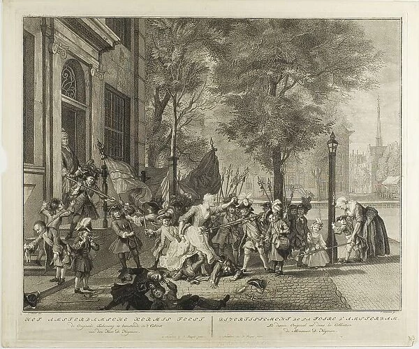 The Boys of Amsterdam, n.d. Creator: Jacobus Houbraken