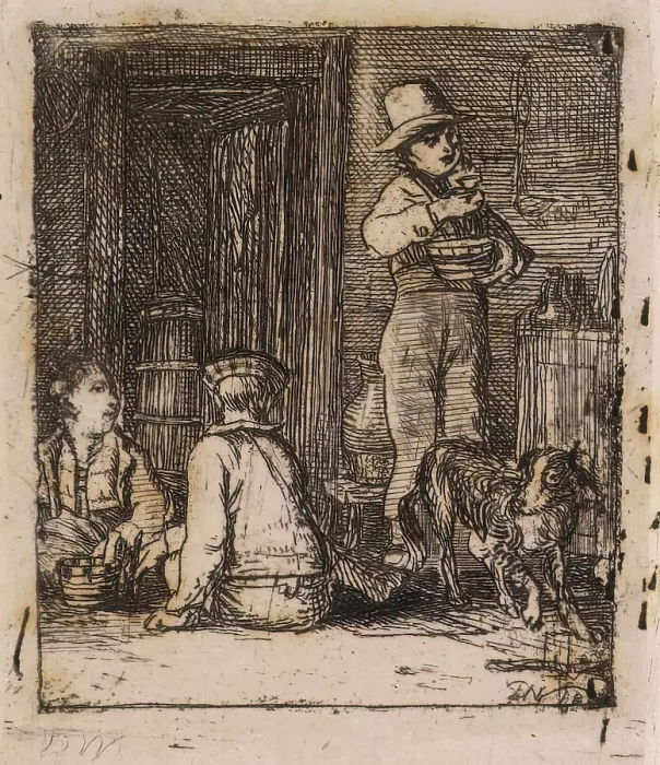 Framed Print : Three Boys, c1813. Creator: David Wilkie Framed Print : Three Boys, c1813. Creator: David Wilkie