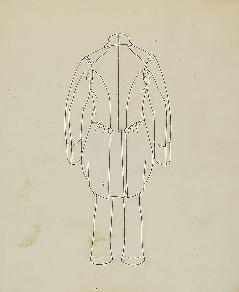 Boy's Coat and Trousers, c. 1939. Creator: Mae A. Clarke