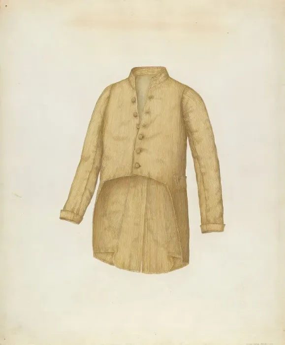 Framed Print : Boy's Cutaway Jacket, c. 1938. Creator: Dorothea Mierisch Framed Print : Boy's Cutaway Jacket, c. 1938. Creator: Dorothea Mierisch