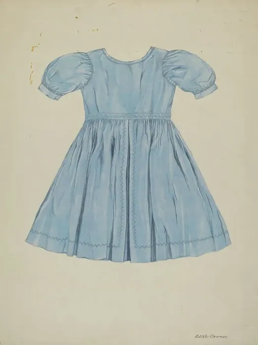 Framed Print : Boy's Dress, 1935 / 1942. Creator: Edith Towner Framed Print : Boy's Dress, 1935 / 1942. Creator: Edith Towner