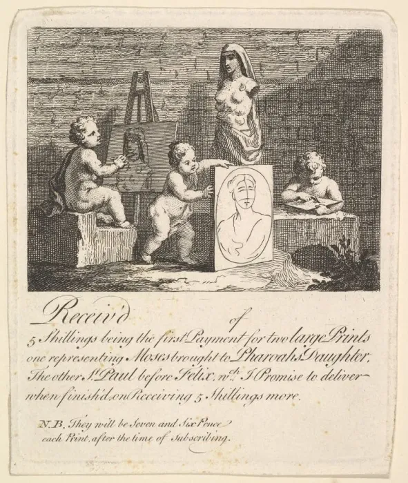 Framed Print : Boys Peeping at Nature, 1731-51. Creator: William Hogarth Framed Print : Boys Peeping at Nature, 1731-51. Creator: William Hogarth