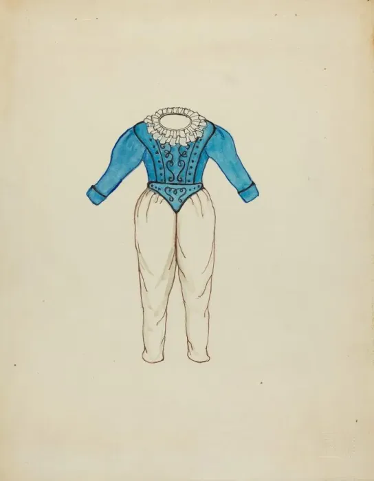 Framed Print : Boys Suit, 1935 / 1942. Creator: Dorothy Gernon Framed Print : Boys Suit, 1935 / 1942. Creator: Dorothy Gernon