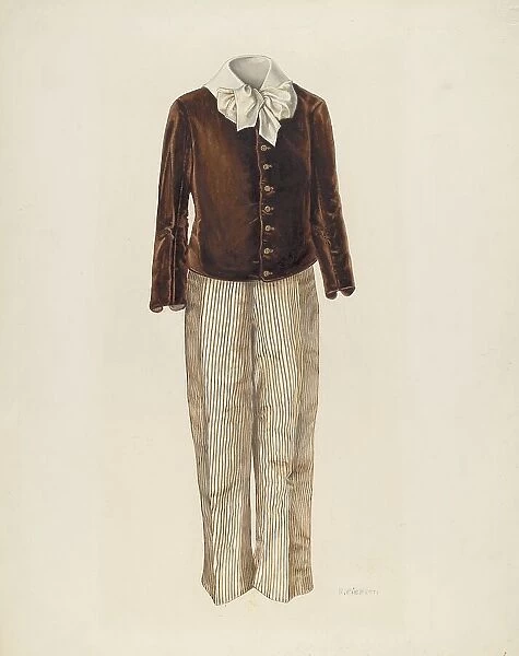 Boy's Suit, 1935 / 1942. Creator: Ruggiero Pierotti