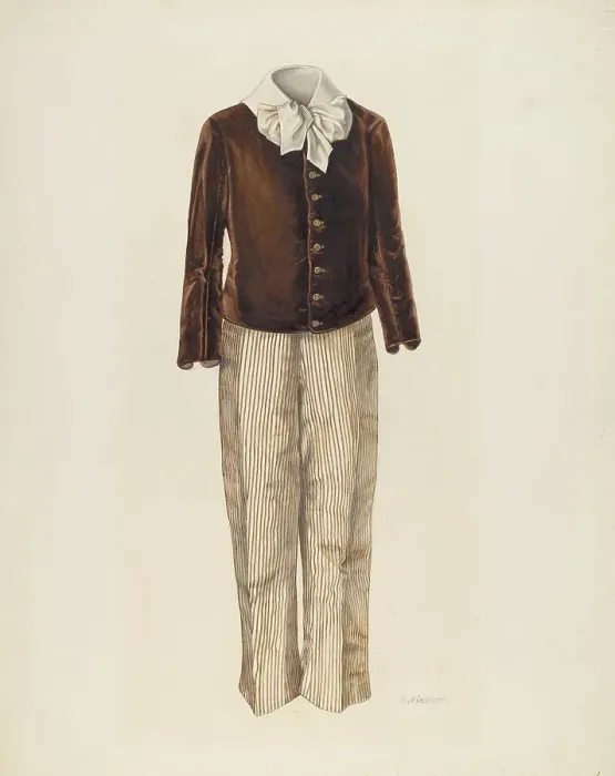 Framed Print : Boy's Suit, 1935 / 1942. Creator: Ruggiero Pierotti Framed Print : Boy's Suit, 1935 / 1942. Creator: Ruggiero Pierotti