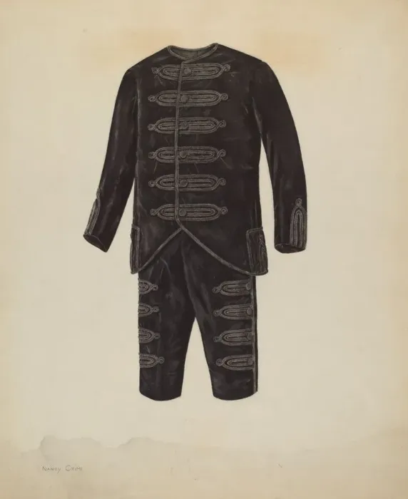 Framed Print : Boys Suit, c. 1938. Creator: Nancy Crimi Framed Print : Boys Suit, c. 1938. Creator: Nancy Crimi