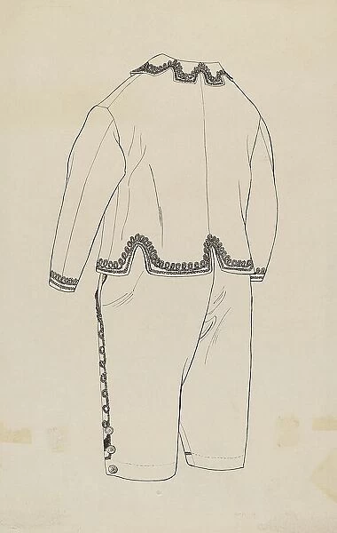 Boy's Suit, c. 1939. Creator: Julie C Brush