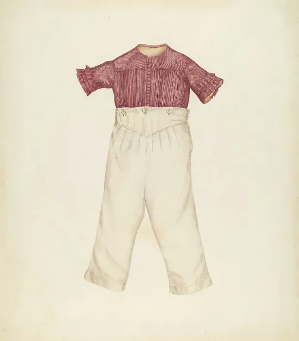 Framed Print : Boy's Suit, c. 1940. Creator: Dorothea Mierisch Framed Print : Boy's Suit, c. 1940. Creator: Dorothea Mierisch