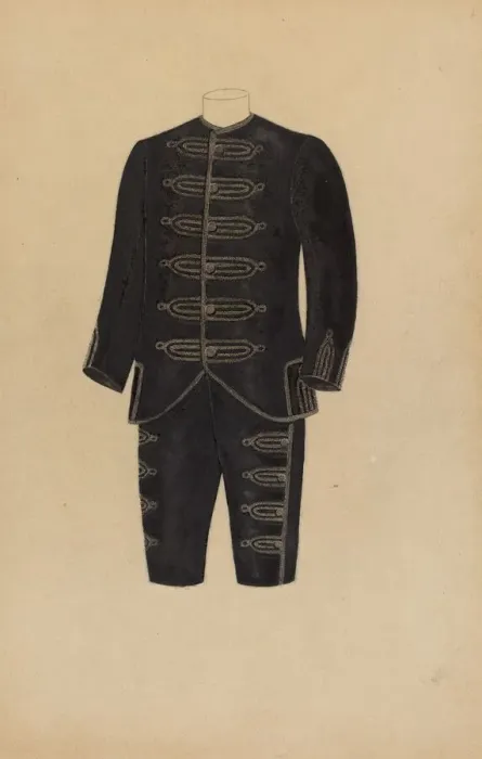Framed Print : Boys Suit, c. 1940. Creator: Nancy Crimi Framed Print : Boys Suit, c. 1940. Creator: Nancy Crimi