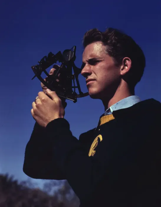 Framed Print : Boys trained in the fundamentals of navigation may become technicians... Los Angeles, Calif. 1942 Creator: Alfred T Palmer Framed Print : Boys trained in the fundamentals of navigation may become technicians... Los Angeles, Calif. 1942 Creator: Alfred T Palmer
