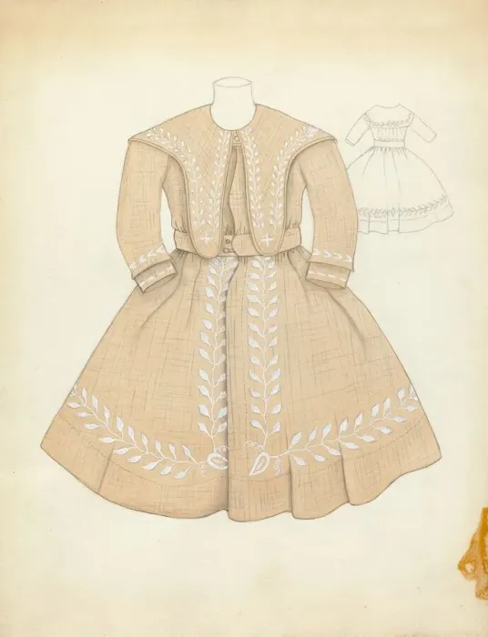 Framed Print : Boyss Dress, c. 1940. Creator: Esther Hansen Framed Print : Boyss Dress, c. 1940. Creator: Esther Hansen
