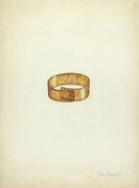Bracelet, 1935 / 1942. Creator: Anne Nemtzoff