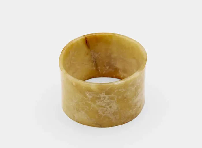 Framed Print : Bracelet with incised glyphs, Late Neolithic period, ca. 3300-2250 BCE. Creator: Unknown Framed Print : Bracelet with incised glyphs, Late Neolithic period, ca. 3300-2250 BCE. Creator: Unknown