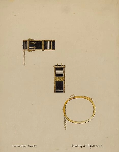 Bracelets, c. 1936. Creator: William P. Shearwood