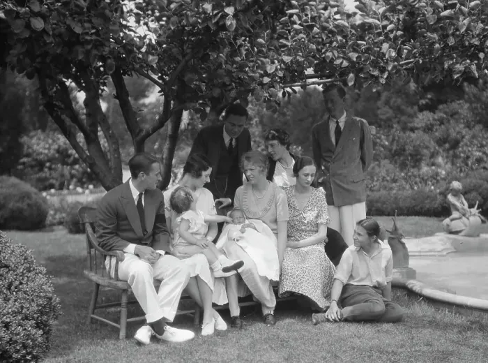 Framed Print : Brady, J.C. Mrs. group, seated outdoors, 1930 May 24. Creator: Arnold Genthe Framed Print : Brady, J.C. Mrs. group, seated outdoors, 1930 May 24. Creator: Arnold Genthe