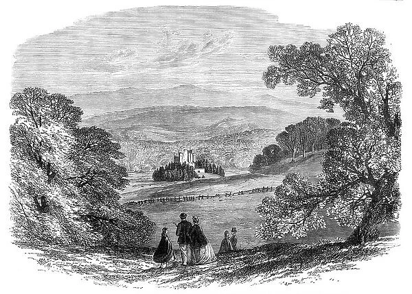 Braemar, from the Garden of the Invercauld Arms, 1864. Creator: Unknown