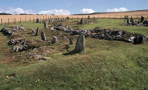 Braiid Norse site on the Isle of Man
