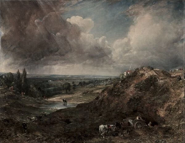 Branch Hill Pond, Hampstead, 1828. Creator: John Constable (British, 1776-1837)