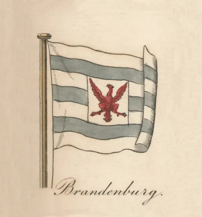 Framed Print : Brandenburg, 1838 Framed Print : Brandenburg, 1838