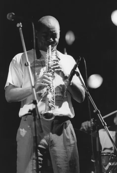 Framed Print : Brandford Marsalis, Brecon Jazz Festival, 1998. Creator: Brian Foskett Framed Print : Brandford Marsalis, Brecon Jazz Festival, 1998. Creator: Brian Foskett
