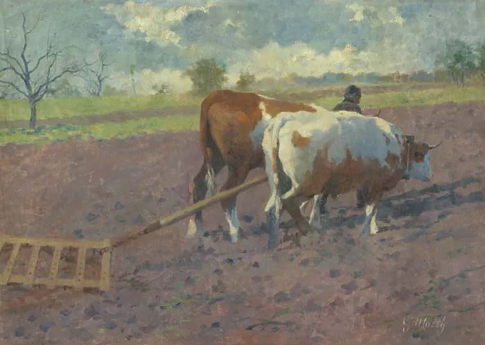 Framed Print : Branenie II, 1906. Creator: Gustav Mally Framed Print : Branenie II, 1906. Creator: Gustav Mally
