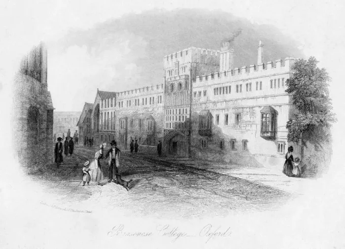 Framed Print : Brasenose College, Oxford University Framed Print : Brasenose College, Oxford University
