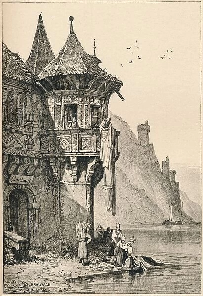 Braubach, c1820 (1915). Artist: Samuel Prout