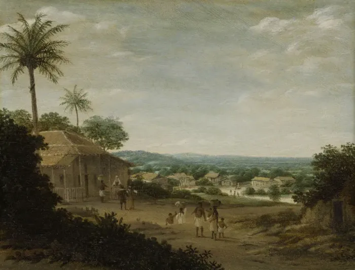 Framed Print : Brazilian Village Framed Print : Brazilian Village